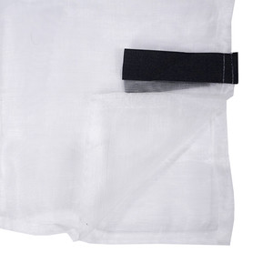 Sac de maille de paume de date de cravate de Velcro mono de cordon <span class=keywords><strong>vert</strong></span> de PE avec la protection UV - Product Image 4
