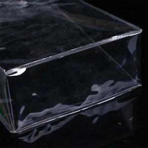 Borsa Shopper Trasparente <span class=keywords><strong>in</strong></span> PVC Personalizzata con Logo per Cosmetici, Regali e Uso Promozionale - Product Image 4