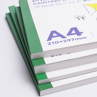 Carnet de peinture portable pour artistes, 30 pages, A4, 180 g/m², 250 g/m²
