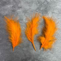 Plumes de Marabout Entières Multicolores en Gros, Plumes de Dinde Blanches de 5-7 pouces pour Artisanat DIY, Chapeaux, Coiffes, Attrape-rêves, Jouets pour Chats