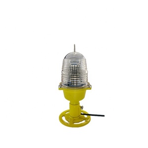 Lumière d'obstruction aérienne LED étanche certifiée CE WS-HP/C en ABS pour bordure de piste verticale d'hélicoptère - Product Image 1