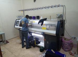 ماكينة حياكة مسطحة مستعملة Power Phanstar Kauo Heng Shima Seiki Ses 122 Ff Stoll يدوية من تايوان - Product Image 5