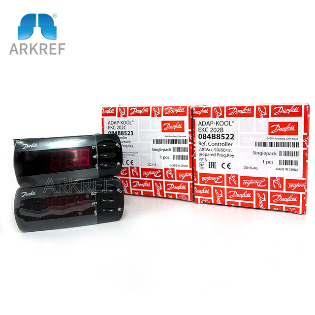 Refrigeration Appliance Control TXV Danfoss Temperature Controller 084B8523 EKC 202C 084B8522 EKC 202B