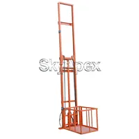 Plateforme élévatrice électrique hydraulique personnalisable pour marchandises, usage domestique, entrepôt, usine, type rail