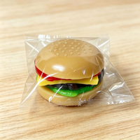 Jouet Squishy Hamburger en Maltose, Doux, Rebondissant, à Remontée Lente, Anti-Stress, pour Enfants et Adultes, Décompression Transfrontalière