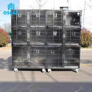 Jaula para Mascotas OSCAT con 13 Puertas, Equipo Veterinario, Acero Inoxidable 304, Jaula de Cría para Hospital de Animales, Clínica <span class=keywords><strong>Veterinaria</strong></span> - Product Image 3