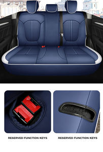 Housses de siège de voiture personnalisées pour MG ZS, 5 places, ensemble complet, style sport en cuir, housses de siège avant et arrière, coussin - Product Image 3