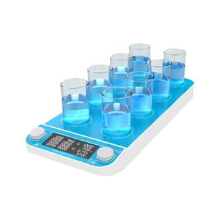 <span class=keywords><strong>Agitador</strong></span> magnético de aluminio de 15 lugares <span class=keywords><strong>Agitador</strong></span> magnético multiposición para química - Product Image 4