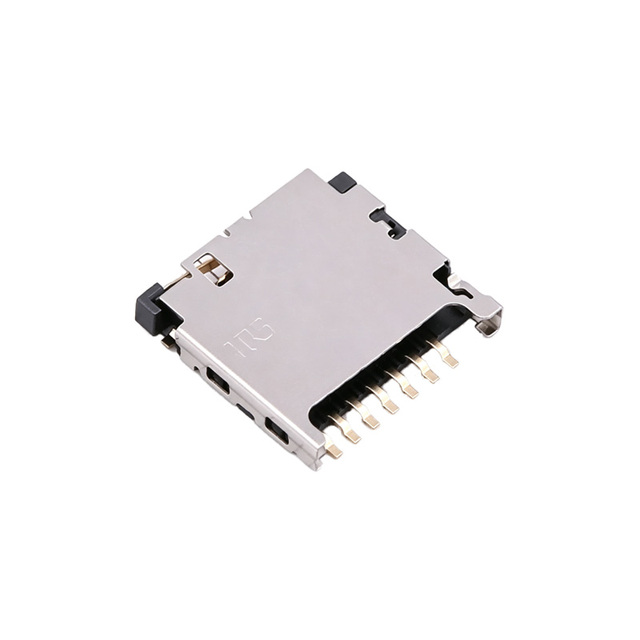 Micro SD TF Card Socket Connector DM3D-SF SMD Push Pull Type 1.55mm Low Profile Reverse Insert Protection
