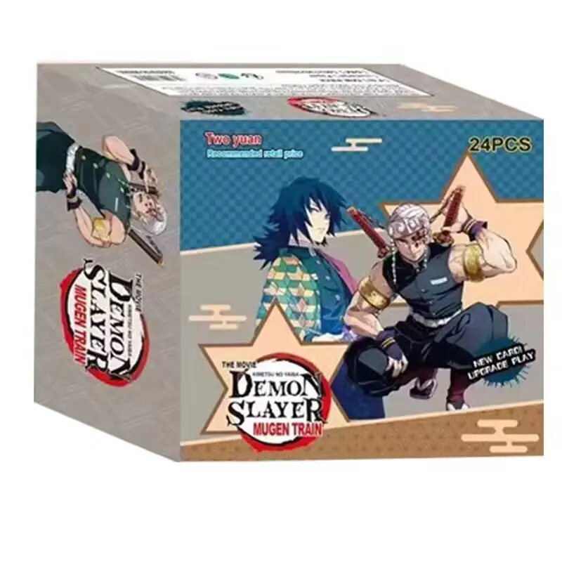 Japanese Anime Wholesale Game Cards Demon Slayer Anime Collection Cards