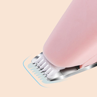 Tondeuse et Nettoyeur de Pattes de Chat Automatique Portable avec Lumière LED pour Soin des Griffes en ABS