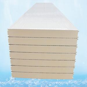 Trung Quốc nhà máy giá thấp Pur PIR kim loại bọt lõi tấm/bánh sandwich lợp pannels/EPS bánh sandwich Panel 50mm 75mm chống cháy - Product Image 5