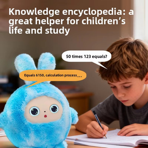 Nuovo Robot AI Multilingue Chat GPT 2026, Bambola di Peluche Morbida AI Controllata da App con Occhi Dinamici, Regalo per Bambini - Product Image 6