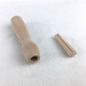 อุปกรณ์งานฝีมือเส้นด้ายสักหลาดแบบมีเข็ม,ที่ใส่มือจับทำจากไม้เครื่องมือ DIY สำหรับงานฝีมือทำผ้าสักหลาด - Product Image 2