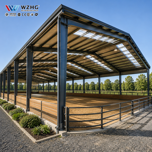 Edificio Prefabricado para Pista de Equitación con Estructura de Acero de Alta Resistencia para Proyectos Profesionales de Equitación - Product Image 1