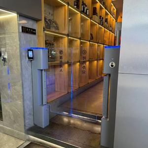 Barrière pivotante personnalisée en usine salle de sport contrôle d'accès tourniquet pivotant <span class=keywords><strong>RFID</strong></span> passe rapide - Product Image 5