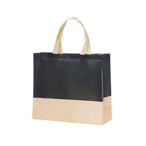 Wehzhou plegable aislado bolso de compras de comestibles 2 color bolso no tejido - Product Image 4
