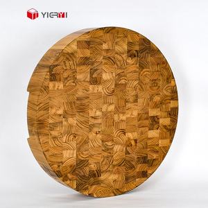 <span class=keywords><strong>Tabla</strong></span> <span class=keywords><strong>de</strong></span> cortar <span class=keywords><strong>de</strong></span> grano final, Planche <span class=keywords><strong>de</strong></span> teca a decouper, bloque <span class=keywords><strong>de</strong></span> carnicero redondo, <span class=keywords><strong>tabla</strong></span> <span class=keywords><strong>de</strong></span> charcutería Extra gruesa para Cocina - Product Image 3