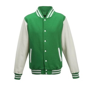 Veste universitaire en toile pour homme, hiver, 90% coton/10% polyester, motif lettres, graphisme vintage, streetwear, exportation du Bangladesh - Product Image 5