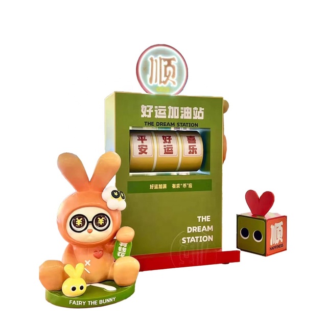 Coin-Operated Lottery Game Machine for Indoor/Outdoor Use Adults & Children's Relaxation Stress Relief Prizes Mall Amusements