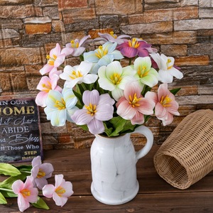 Fleurs artificielles CallaFloral, tulipes, branche unique, décoration intérieure, MW08085 - Product Image 1