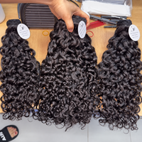 Extensions de cheveux naturels bouclés bruts birmans et cambodgiens pour femmes – Vente en gros