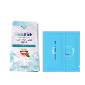 Hot Sale Dental Bleaching Coconut Whitening Teeth Strips For Teeth Whitening Strips Custom Logo