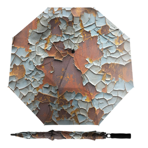 Sun resistant Premium <b>Umbrellas</b> Rust pattern visual effect Custom Logo fiberglass frame <b>Windproof</b> golf <b>umbrellas</b> for gift - Product Image 4