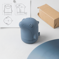 Jouets de bain en silicone personnalisés OEM, détachables, en forme d'animaux, faciles à nettoyer, anti-moisissure, flottants, à presser, design mignon de dessin animé