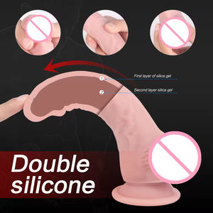 S-HANDE Consolador Sexual Grande de Silicona <span class=keywords><strong>Sexy</strong></span> para Mujer, Molde de Silicona para Consolador, Máquina para Consoladores, Mini Pistola de Masaje, Caja de Consoladores para Mujeres y Hombres - Product Image 2