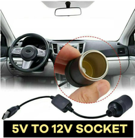 YUEEYOUNG USB-Zigarettenanzünder-Adapter, Kupferleiter, Auto-Stromwandlerkabel, 5 V/0,7 A, schnelles Aufladen, 0,3 m, tragbar, für GPS/Dash