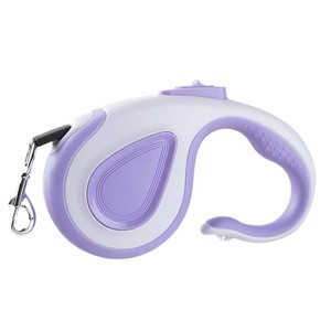 Retractable <b>Pet</b> <b>Leash</b> For Dogs And Cats With Retractable Function In Lavender Purple Light Gray Orange Peacock Green Colors - Product Image 5