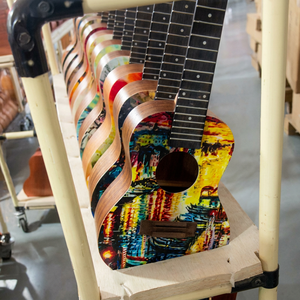 Ukelele con Impresión UV de 21 y 23 Pulgadas, Guitarra Acústica con Diseño Gráfico Impreso Digitalmente, con Patrones Personalizados para Principiantes, OEM - Product Image 6