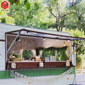 Camion de restauration rapide mobile OEM chariot de restauration mobile d'extérieur chariot de café thé chariot de crème glacée à vendre - Product Image 3