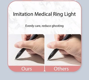 Folding Desk Lamp Pink Eye Protection Table Lamp Cute Cat Ear <b>Night</b> <b>Light</b> Portable Reading and Learning Desk Lamp - Product Image 5