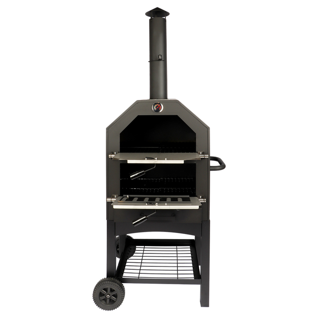 Modern Premium Outdoor Pizza Oven Portable with Korean Style Pizza Stone and Waterproof Cover