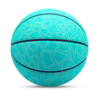 Vessie en caoutchouc en cuir PU de taille 7 d'origine de haute qualité, logo personnalisé, basket-ball d'entraînement extérieur/intérieur pour le sport