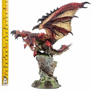 Statuetta del Drago del Gioco Monster Hunter 17CM, Mostri Silver Rathalos, Rathalos Azure, Action Figure in PVC, Modellino da Collezione - Product Image 2
