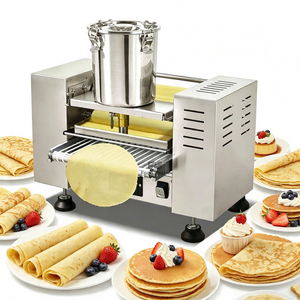 Máquina Automática para Hacer Crepas <span class=keywords><strong>de</strong></span> Huevo <span class=keywords><strong>de</strong></span> 6/8/10/12 Pulgadas, Máquina para Hacer Capas <span class=keywords><strong>de</strong></span> Pastel, Máquina para Hacer Mille-feuille, en Venta - Product Image 1