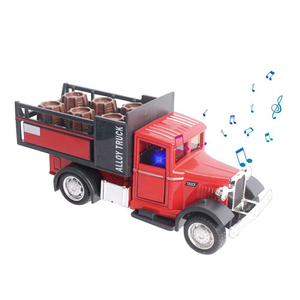 รถคลาสสิก<span class=keywords><strong>1</strong></span>:32ของเล่นเพื่อการขนส่งพิเศษประตูทำจากโลหะแบบย้อนกลับ - Product Image 4