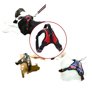 Oxford Nylon Dog vest khai thác có thể điều chỉnh phong cách đơn giản phản chiếu mô hình rắn ruy băng thoáng khí Móc Vòng dây đai không kéo vật nuôi - Product Image 5