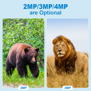 Lclctek 4MP di động 4G LTE 940nm Ucon Đường Mòn săn bắn động vật hoang dã không có ánh sáng dòng sống không dây năng lượng mặt trời bảng điều khiển pin an ninh máy ảnh - Product Image 6