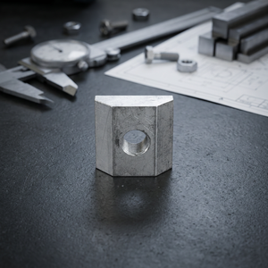 น็อตสี่เหลี่ยมอะลูมิเนียม BLOCKWORKX CNC เกลียว M8 6061-T6 ผิวดิบ เกลียวเมตริก สำหรับงานอุตสาหกรรม - Product Image 6