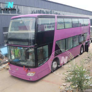 定制餐车双层巴士移动餐厅推车带全厨房的街头餐车待售 - Product Image 1