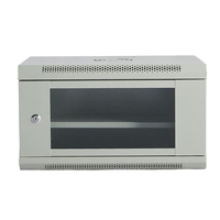 Système de refroidissement de conception bon marché demi-hauteur 7u 8u 19 "support de serveur d'armoire à montage mural vertical pour batteries