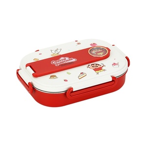 Boîte à lunch compartimentée carrée, isolée, compatible <span class=keywords><strong>micro</strong></span>-ondes, en acier inoxydable 316, pour étudiants, enfants, dessin animé, portable - Product Image 1