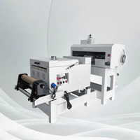 Imprimante DTF 42cm rapide et efficace double tête I3200 A2 40cm imprimante DTF avec secoueur de poudre pour l'impression de t-shirts en vrac