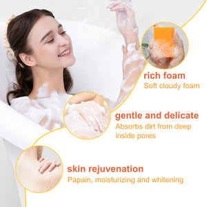 ELAIMEI parlatma Papaya sabunu orijinal kojik asit sabunu koyu lekeler pigmentasyon izleri azaltmak kojik asit beyazlatma sabunu - Product Image 3