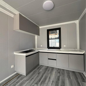 Moderna casa móvil portátil prefabricada aislada de 40 pies y 20 pies expandible 2 3 4 5 dormitorios casa contenedor panel sándwich hoteles - Product Image 3