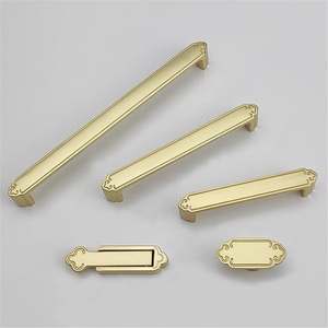 Nuevo Tirador de Puerta de Armario Minimalista de Aleación de Zinc, Duradero, Cromado, para Cajones de Cocina, Geométrico, con Diseño de Huevo Moleteado, Largo - Product Image 3